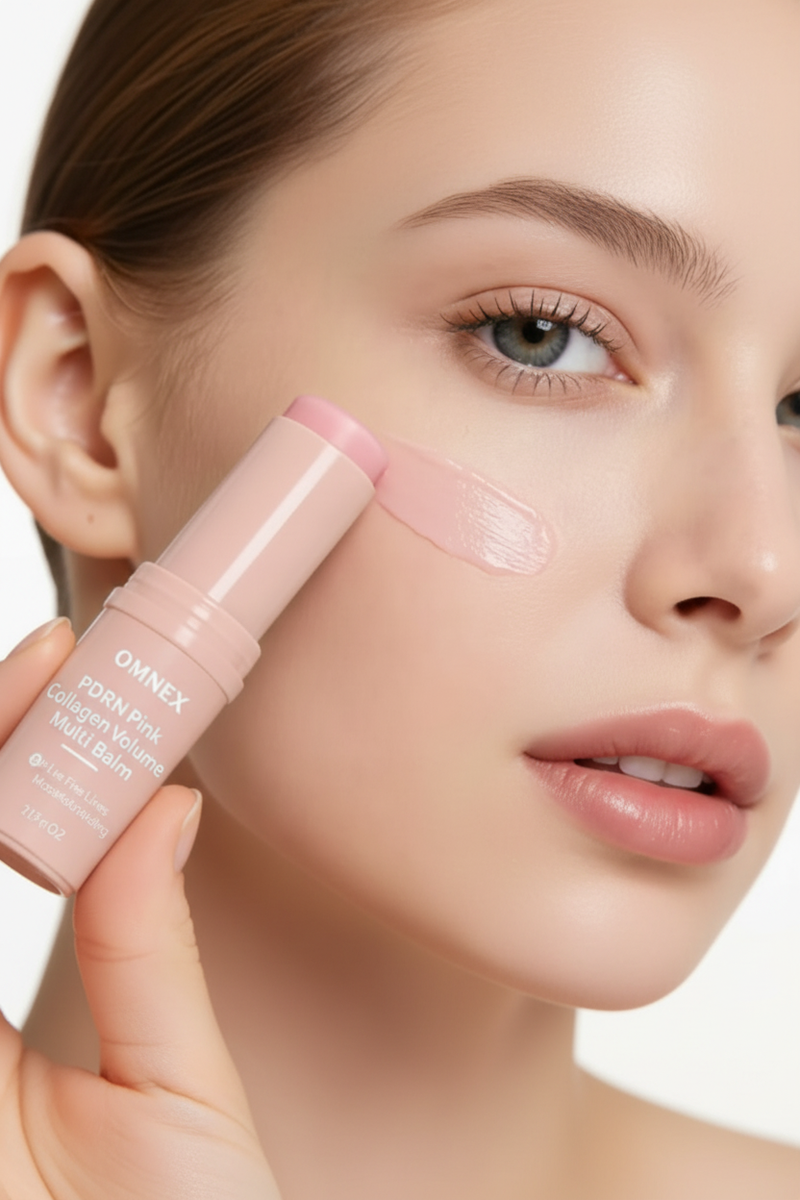 Omnex PDRN Balm - Full Product on Face