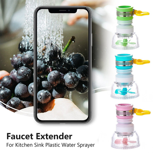 360° Rotating Kitchen Faucet Extender